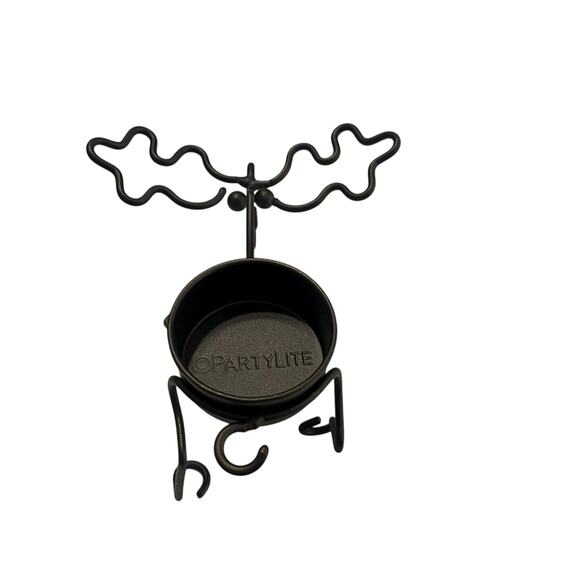 Partylite Metal Moose Tea Light Votive Holders - Picture 3 of 5